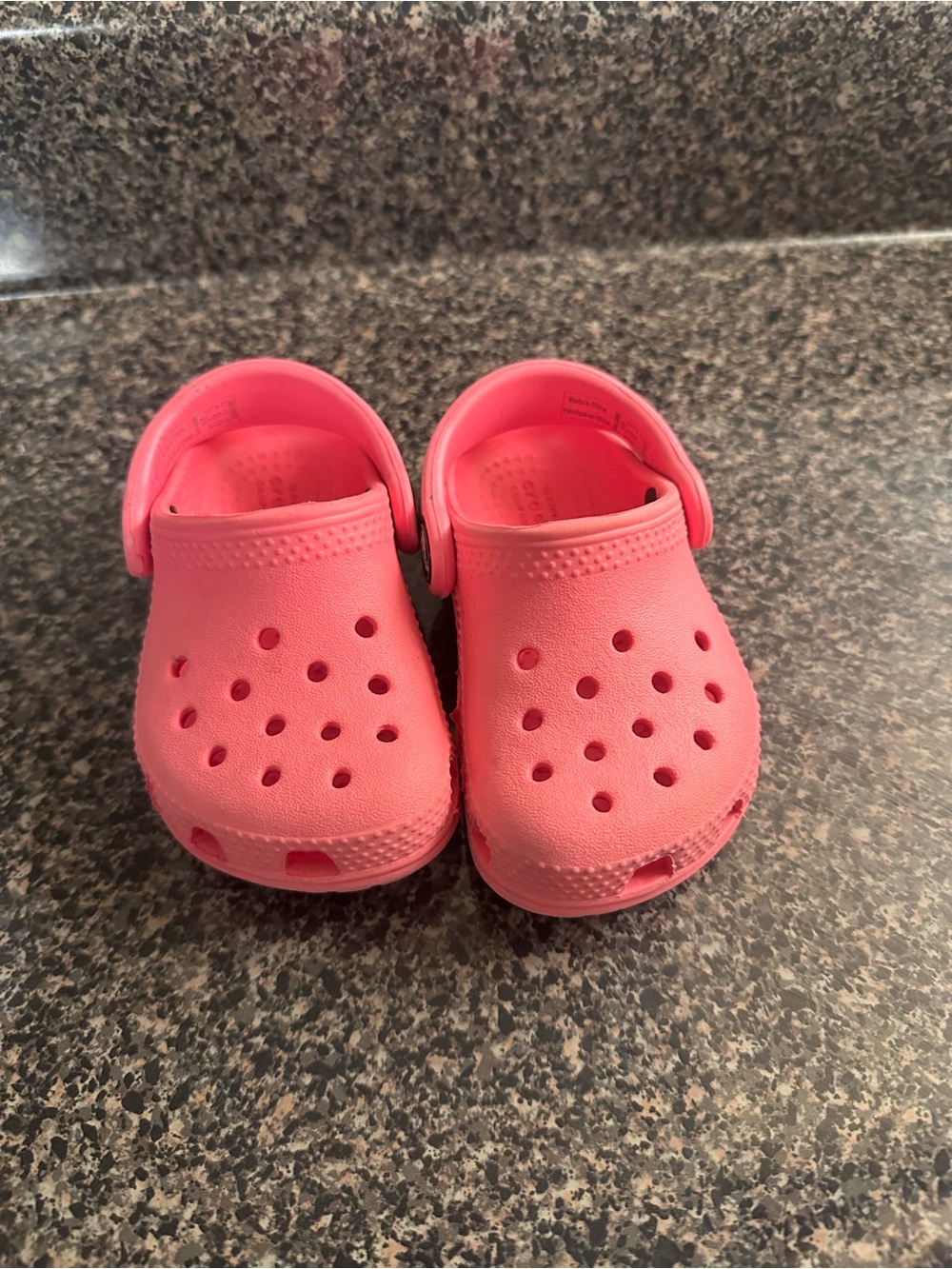 Toddler Crocs -hot pink